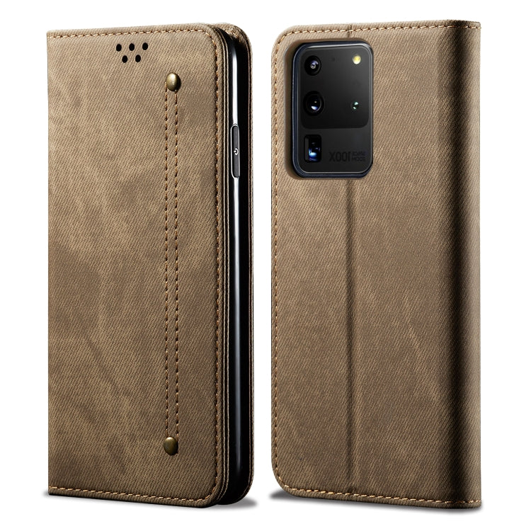 Denim Texture Casual Style Horizontal Flip Leather Case with Holder & Card Slots & Wallet, For OPPO Reno 3 5G / Reno 3 Youth, For OnePlus 8 Pro, For Galaxy S20, For Galaxy S20 Plus, For Galaxy S20 Ultra, For OnePlus 8, For Huawei Honor 30��������������...