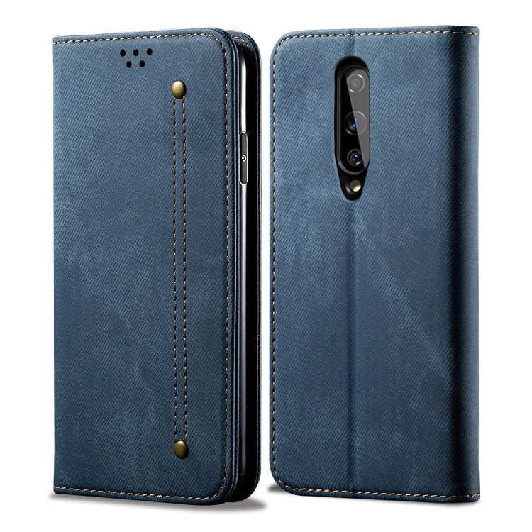 Denim Texture Casual Style Horizontal Flip Leather Case with Holder & Card Slots & Wallet, For OPPO Reno 3 5G / Reno 3 Youth, For OnePlus 8 Pro, For Galaxy S20, For Galaxy S20 Plus, For Galaxy S20 Ultra, For OnePlus 8, For Huawei Honor 30��������������...
