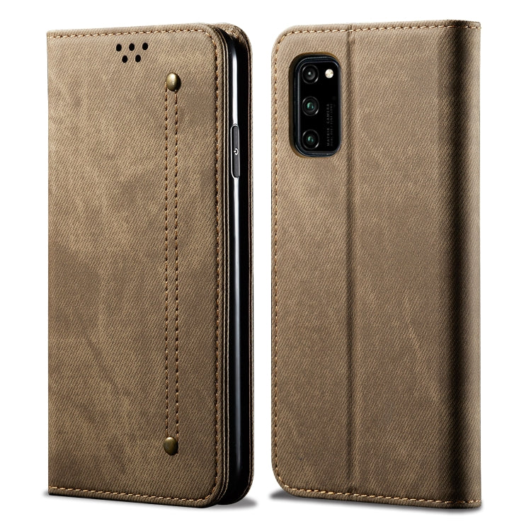 Denim Texture Casual Style Horizontal Flip Leather Case with Holder & Card Slots & Wallet, For OPPO Reno 3 5G / Reno 3 Youth, For OnePlus 8 Pro, For Galaxy S20, For Galaxy S20 Plus, For Galaxy S20 Ultra, For OnePlus 8, For Huawei Honor 30��������������...