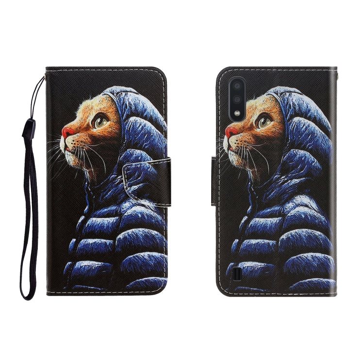 Colored Drawing Horizontal Flip Leather Case with Holder & Card Slot & Wallet, For Galaxy A01, For OPPO A11, For Galaxy A21, For Galaxy A41, For Galaxy M11, For Huawei P40 Lite