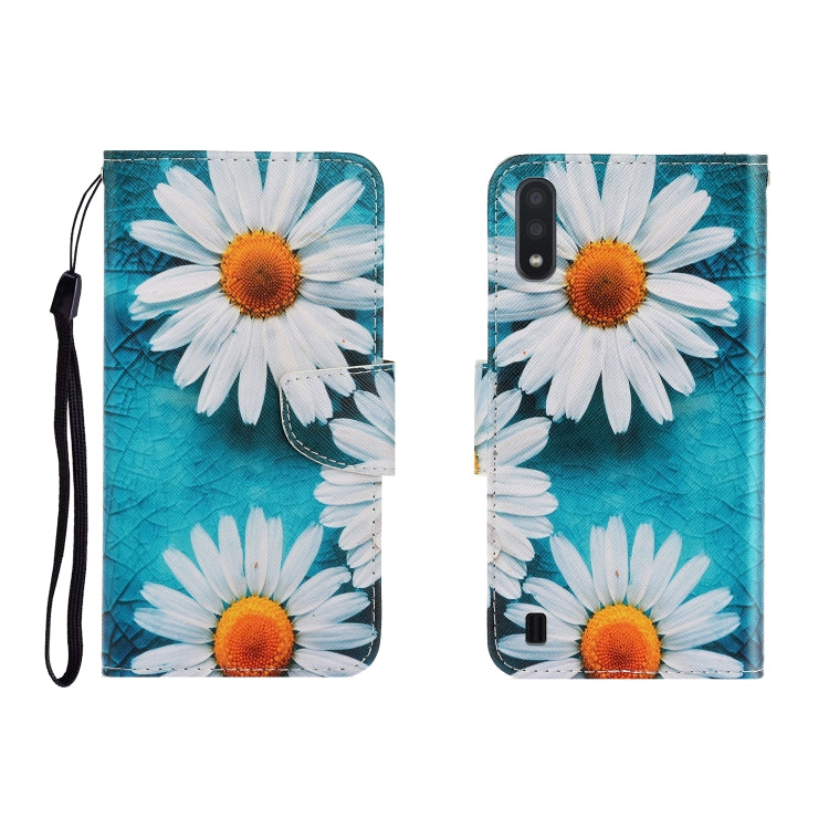 Colored Drawing Horizontal Flip Leather Case with Holder & Card Slot & Wallet, For Galaxy A01, For OPPO A11, For Galaxy A21, For Galaxy A41, For Galaxy M11, For Huawei P40 Lite