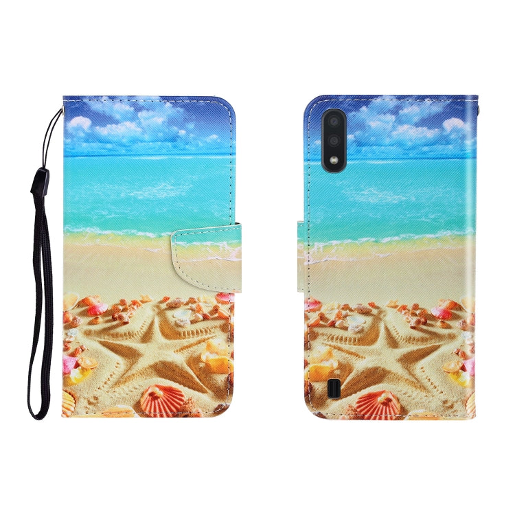 Colored Drawing Horizontal Flip Leather Case with Holder & Card Slot & Wallet, For Galaxy A01, For OPPO A11, For Galaxy A21, For Galaxy A41, For Galaxy M11, For Huawei P40 Lite