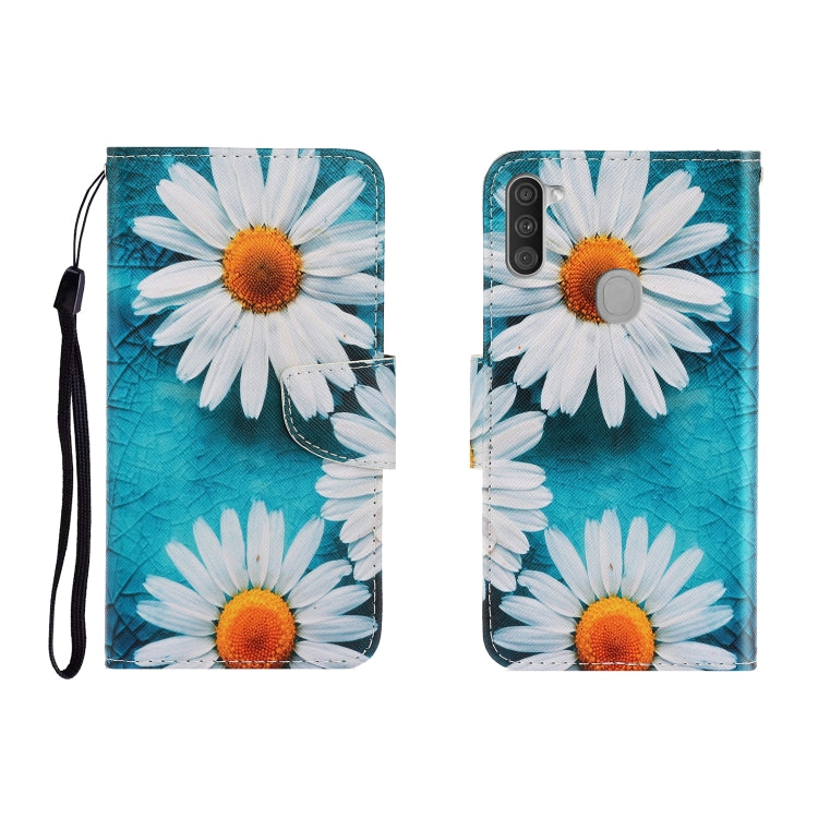 Colored Drawing Horizontal Flip Leather Case with Holder & Card Slot & Wallet, For Galaxy A01, For OPPO A11, For Galaxy A21, For Galaxy A41, For Galaxy M11, For Huawei P40 Lite