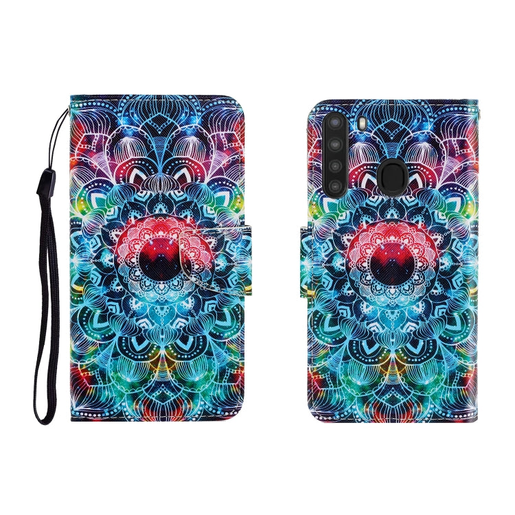 Colored Drawing Horizontal Flip Leather Case with Holder & Card Slot & Wallet, For Galaxy A01, For OPPO A11, For Galaxy A21, For Galaxy A41, For Galaxy M11, For Huawei P40 Lite