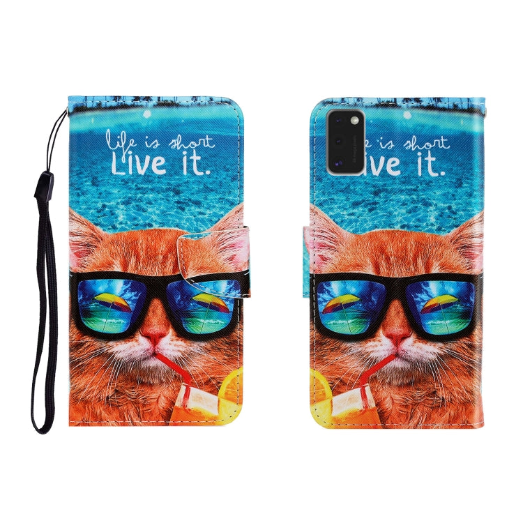 Colored Drawing Horizontal Flip Leather Case with Holder & Card Slot & Wallet, For Galaxy A01, For OPPO A11, For Galaxy A21, For Galaxy A41, For Galaxy M11, For Huawei P40 Lite
