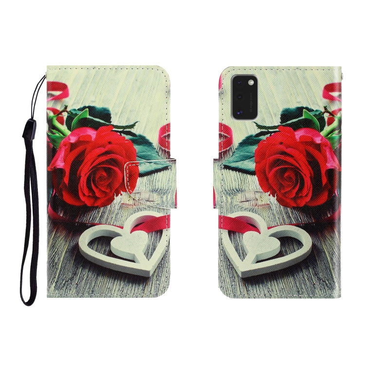 Colored Drawing Horizontal Flip Leather Case with Holder & Card Slot & Wallet, For Galaxy A01, For OPPO A11, For Galaxy A21, For Galaxy A41, For Galaxy M11, For Huawei P40 Lite