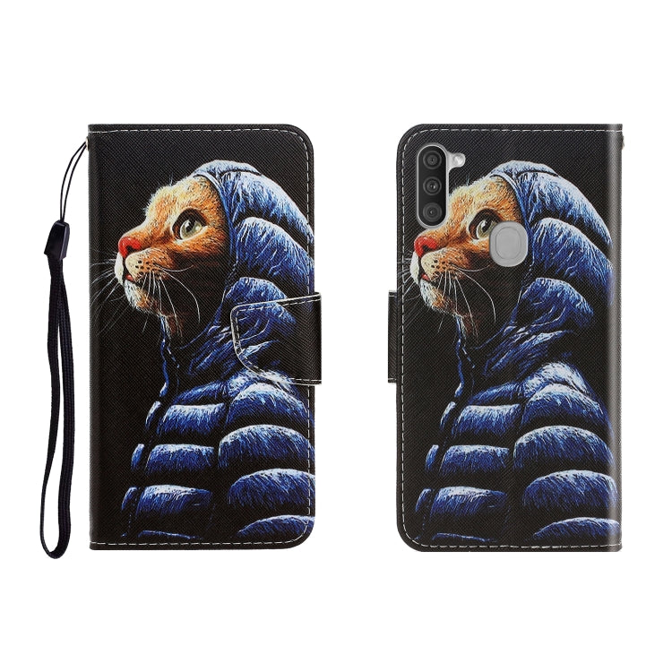 Colored Drawing Horizontal Flip Leather Case with Holder & Card Slot & Wallet, For Galaxy A01, For OPPO A11, For Galaxy A21, For Galaxy A41, For Galaxy M11, For Huawei P40 Lite