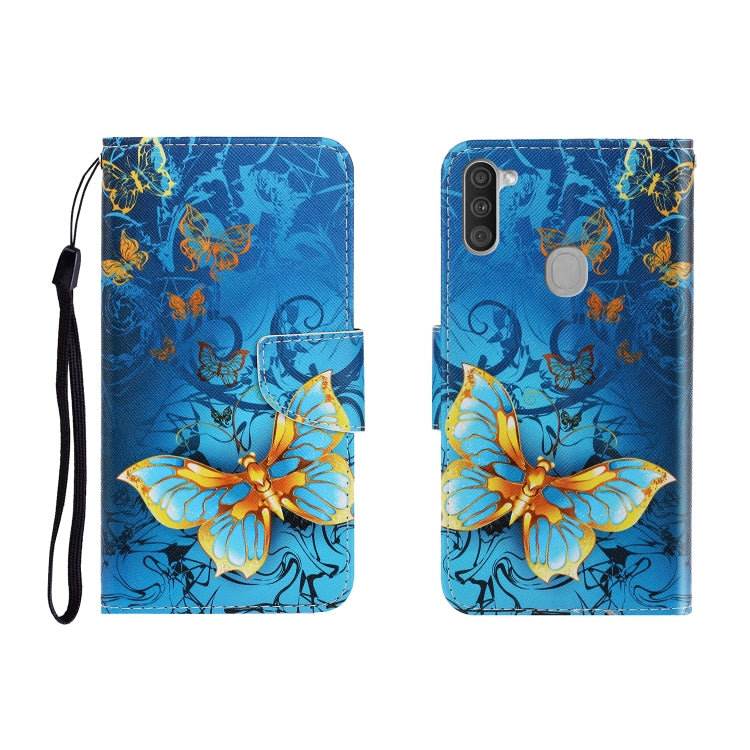 Colored Drawing Horizontal Flip Leather Case with Holder & Card Slot & Wallet, For Galaxy A01, For OPPO A11, For Galaxy A21, For Galaxy A41, For Galaxy M11, For Huawei P40 Lite