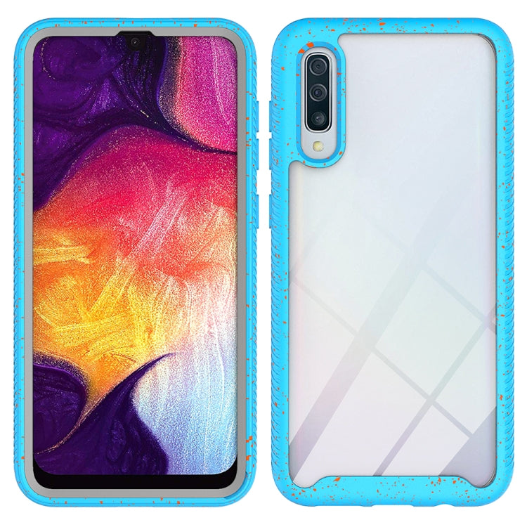 Shockproof Starry Sky PC + TPU Protective Case, For Galaxy A50