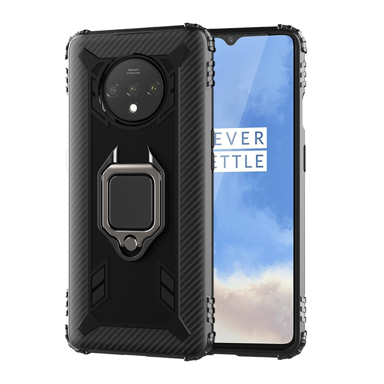 Carbon Fiber Protective Case with 360 Degree Rotating Ring Holder, For OnePlus 7T, For Galaxy M20, For OPPO A5(2020), For OPPO A9(2020) /  A11X, For OPPO Realme X2, For OPPO Realme 5S, For Xiaomi Redmi 8A / 8A Dual, For Huawei Nova 5i / P20 Lite(2019)�...