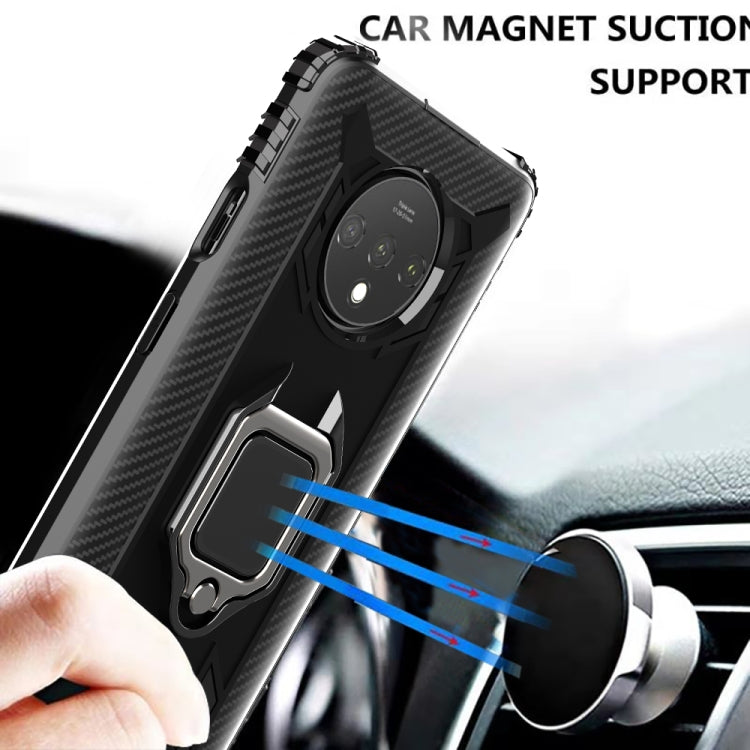 Carbon Fiber Protective Case with 360 Degree Rotating Ring Holder, For OnePlus 7T, For Galaxy M20, For OPPO A5(2020), For OPPO A9(2020) /  A11X, For OPPO Realme X2, For OPPO Realme 5S, For Xiaomi Redmi 8A / 8A Dual, For Huawei Nova 5i / P20 Lite(2019)�...