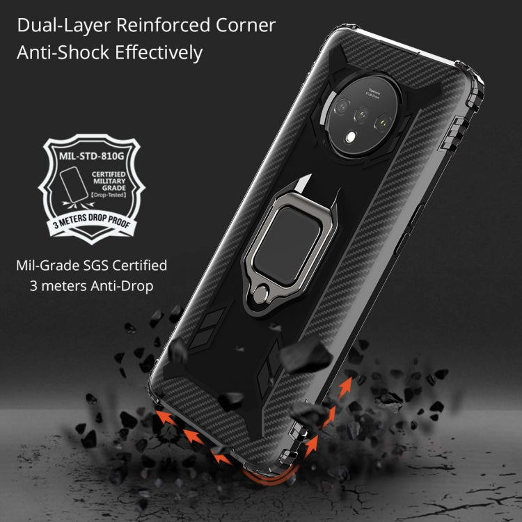 Carbon Fiber Protective Case with 360 Degree Rotating Ring Holder, For OnePlus 7T, For Galaxy M20, For OPPO A5(2020), For OPPO A9(2020) /  A11X, For OPPO Realme X2, For OPPO Realme 5S, For Xiaomi Redmi 8A / 8A Dual, For Huawei Nova 5i / P20 Lite(2019)�...