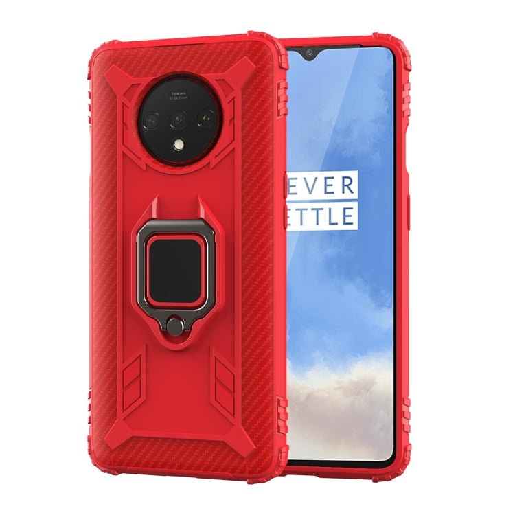Carbon Fiber Protective Case with 360 Degree Rotating Ring Holder, For OnePlus 7T, For Galaxy M20, For OPPO A5(2020), For OPPO A9(2020) /  A11X, For OPPO Realme X2, For OPPO Realme 5S, For Xiaomi Redmi 8A / 8A Dual, For Huawei Nova 5i / P20 Lite(2019)�...