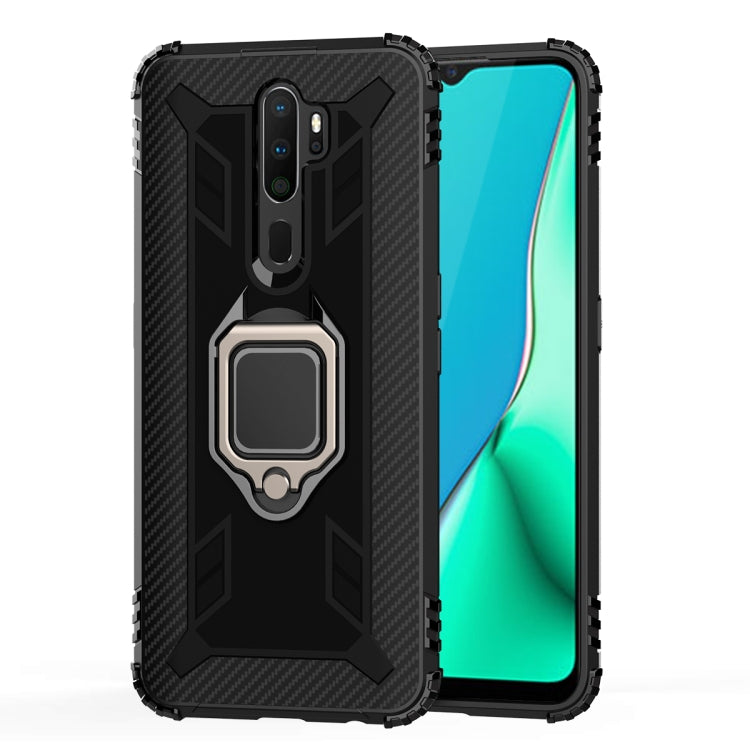 Carbon Fiber Protective Case with 360 Degree Rotating Ring Holder, For OnePlus 7T, For Galaxy M20, For OPPO A5(2020), For OPPO A9(2020) /  A11X, For OPPO Realme X2, For OPPO Realme 5S, For Xiaomi Redmi 8A / 8A Dual, For Huawei Nova 5i / P20 Lite(2019)�...
