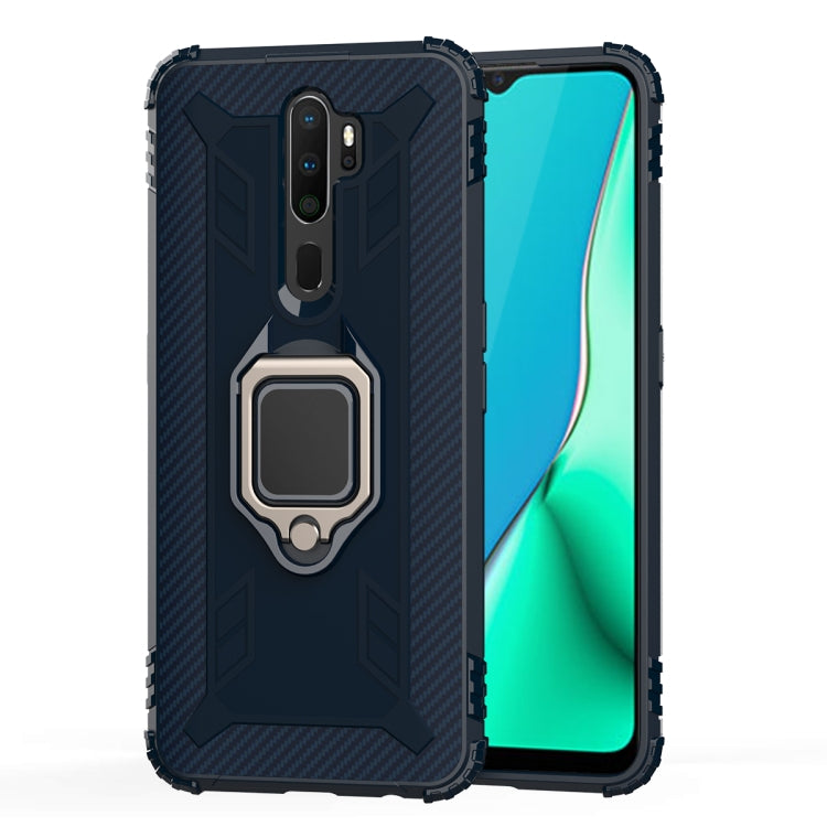 Carbon Fiber Protective Case with 360 Degree Rotating Ring Holder, For OnePlus 7T, For Galaxy M20, For OPPO A5(2020), For OPPO A9(2020) /  A11X, For OPPO Realme X2, For OPPO Realme 5S, For Xiaomi Redmi 8A / 8A Dual, For Huawei Nova 5i / P20 Lite(2019)�...