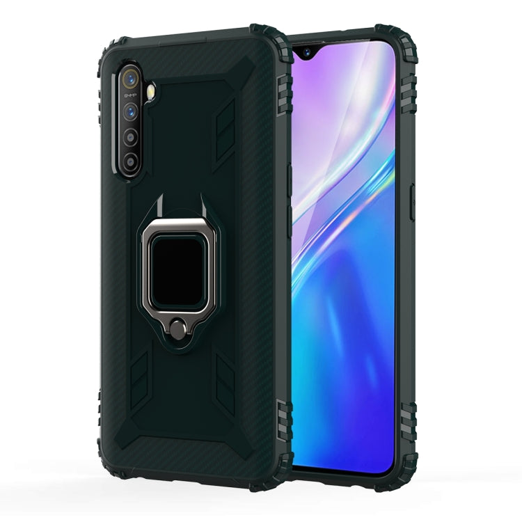 Carbon Fiber Protective Case with 360 Degree Rotating Ring Holder, For OnePlus 7T, For Galaxy M20, For OPPO A5(2020), For OPPO A9(2020) /  A11X, For OPPO Realme X2, For OPPO Realme 5S, For Xiaomi Redmi 8A / 8A Dual, For Huawei Nova 5i / P20 Lite(2019)�...