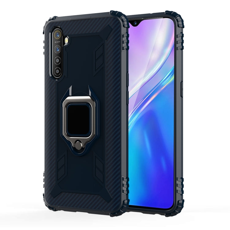 Carbon Fiber Protective Case with 360 Degree Rotating Ring Holder, For OnePlus 7T, For Galaxy M20, For OPPO A5(2020), For OPPO A9(2020) /  A11X, For OPPO Realme X2, For OPPO Realme 5S, For Xiaomi Redmi 8A / 8A Dual, For Huawei Nova 5i / P20 Lite(2019)�...