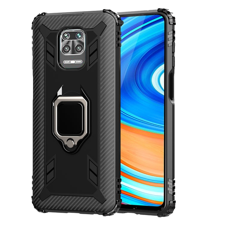 Carbon Fiber Protective Case with 360 Degree Rotating Ring Holder, For OnePlus 7T, For Galaxy M20, For OPPO A5(2020), For OPPO A9(2020) /  A11X, For OPPO Realme X2, For OPPO Realme 5S, For Xiaomi Redmi 8A / 8A Dual, For Huawei Nova 5i / P20 Lite(2019)�...