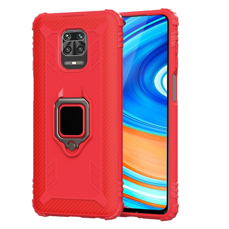 Carbon Fiber Protective Case with 360 Degree Rotating Ring Holder, For OnePlus 7T, For Galaxy M20, For OPPO A5(2020), For OPPO A9(2020) /  A11X, For OPPO Realme X2, For OPPO Realme 5S, For Xiaomi Redmi 8A / 8A Dual, For Huawei Nova 5i / P20 Lite(2019)�...
