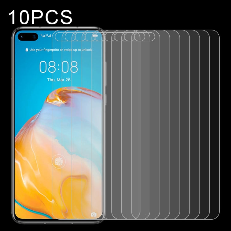 10 PCS 0.26mm 9H Surface Hardness 2.5D Explosion-proof Tempered Glass Non-full Screen Film, For Huawei P40, For Huawei P40 Lite, For Huawei Y7p, For Huawei Nova 6se, For Huawei Nova 7i, For Huawei Y6s, For Huawei Y9s, For Huawei Honor V30��������������...