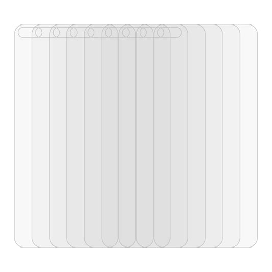 10 PCS 0.26mm 9H Surface Hardness 2.5D Explosion-proof Tempered Glass Non-full Screen Film