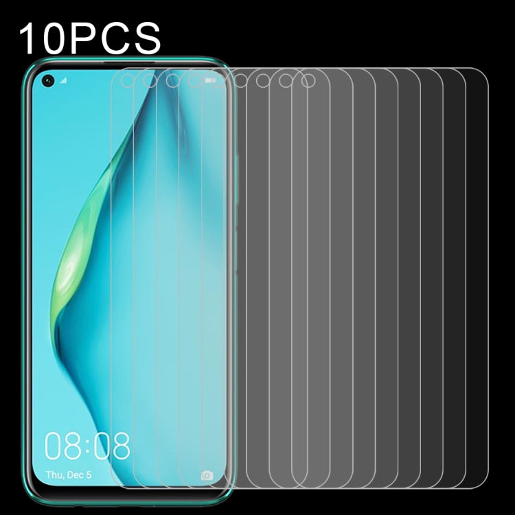 10 PCS 0.26mm 9H Surface Hardness 2.5D Explosion-proof Tempered Glass Non-full Screen Film, For Huawei P40, For Huawei P40 Lite, For Huawei Y7p, For Huawei Nova 6se, For Huawei Nova 7i, For Huawei Y6s, For Huawei Y9s, For Huawei Honor V30��������������...