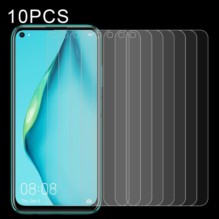 10 PCS 0.26mm 9H Surface Hardness 2.5D Explosion-proof Tempered Glass Non-full Screen Film, For Huawei P40, For Huawei P40 Lite, For Huawei Y7p, For Huawei Nova 6se, For Huawei Nova 7i, For Huawei Y6s, For Huawei Y9s, For Huawei Honor V30��������������...