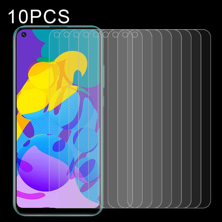 10 PCS 0.26mm 9H Surface Hardness 2.5D Explosion-proof Tempered Glass Non-full Screen Film, For Huawei P40, For Huawei P40 Lite, For Huawei Y7p, For Huawei Nova 6se, For Huawei Nova 7i, For Huawei Y6s, For Huawei Y9s, For Huawei Honor V30��������������...