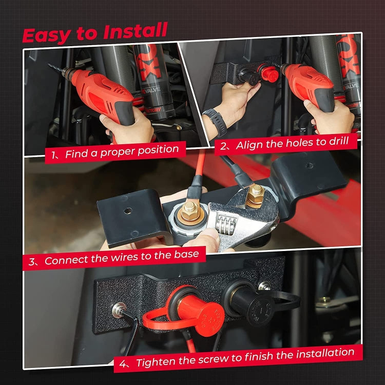 Car Battery Jumper Starter, 0.7cm, 1.2cm