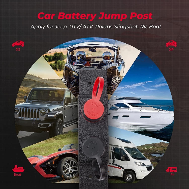 Car Battery Jumper Starter, 0.7cm, 1.2cm