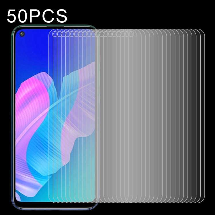 50 PCS 0.26mm 9H Surface Hardness 2.5D Explosion-proof Tempered Glass Non-full Screen Film, For Huawei P40, For Huawei P40 Lite, For Huawei Y7p, For Huawei Nova 6se, For Huawei Nova 7i, For Huawei Y6s, For Huawei Y9s, For Huawei Honor V30��������������...