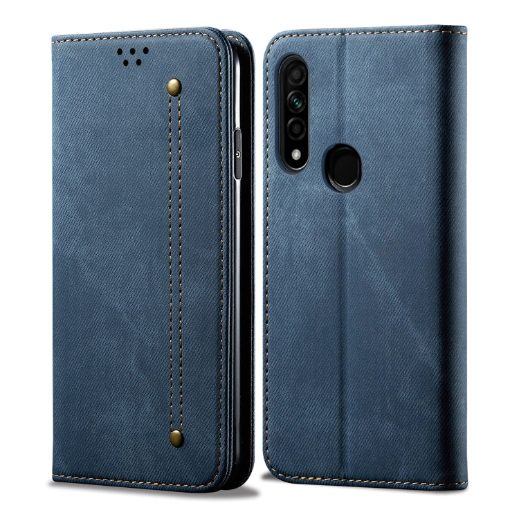 Denim Texture Casual Style Horizontal Flip Leather Case with Holder & Card Slots & Wallet, For OPPO A8 / A31 (2020), For OPPO A91 / F15 / Reno 3, For OPPO Find X2, For OPPO Find X2 Pro, For OPPO Realme X50, For OPPO Realme X50 Pro, For OPPO Realme 6 Pr...