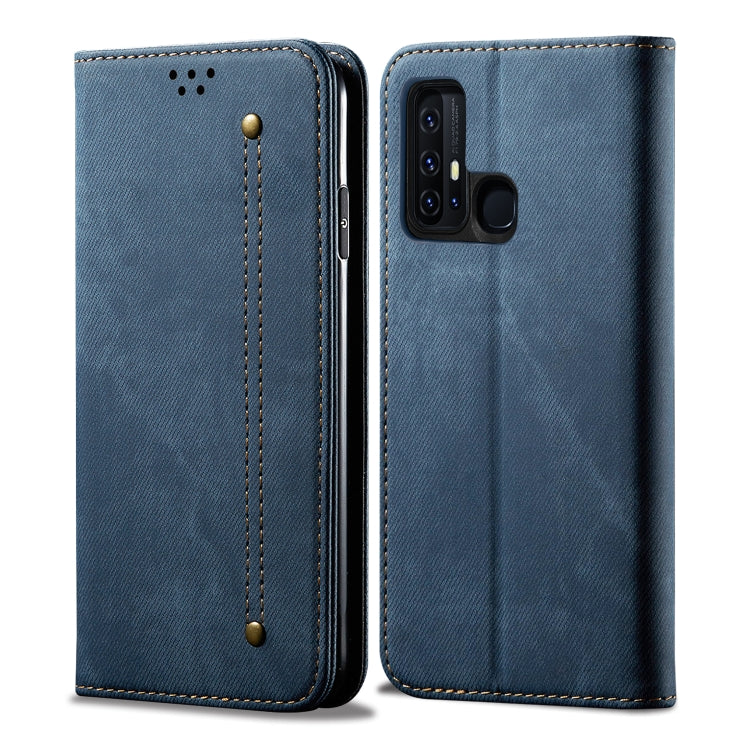 Denim Texture Casual Style Horizontal Flip Leather Case with Holder & Card Slots & Wallet, For OPPO A8 / A31 (2020), For OPPO A91 / F15 / Reno 3, For OPPO Find X2, For OPPO Find X2 Pro, For OPPO Realme X50, For OPPO Realme X50 Pro, For OPPO Realme 6 Pr...