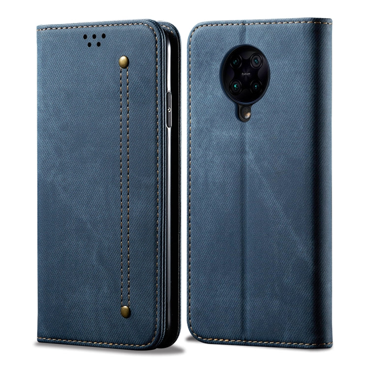 Denim Texture Casual Style Horizontal Flip Leather Case with Holder & Card Slots & Wallet, For OPPO A8 / A31 (2020), For OPPO A91 / F15 / Reno 3, For OPPO Find X2, For OPPO Find X2 Pro, For OPPO Realme X50, For OPPO Realme X50 Pro, For OPPO Realme 6 Pr...