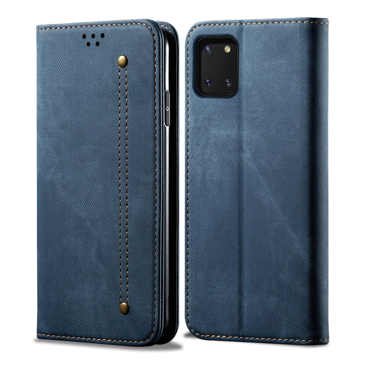 Denim Texture Casual Style Horizontal Flip Leather Case with Holder & Card Slots & Wallet, For OPPO A8 / A31 (2020), For OPPO A91 / F15 / Reno 3, For OPPO Find X2, For OPPO Find X2 Pro, For OPPO Realme X50, For OPPO Realme X50 Pro, For OPPO Realme 6 Pr...