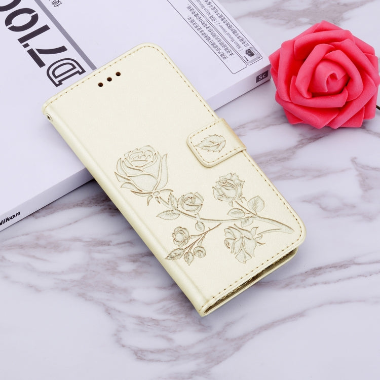 Rose Embossed Horizontal Flip PU Leather Case with Holder & Card Slots & Wallet, For Xiaomi Redmi Note 9 Pro, For Huawei P40, For Huawei P40 Lite, For Huawei P40 Pro, For Galaxy M31, For Galaxy A01