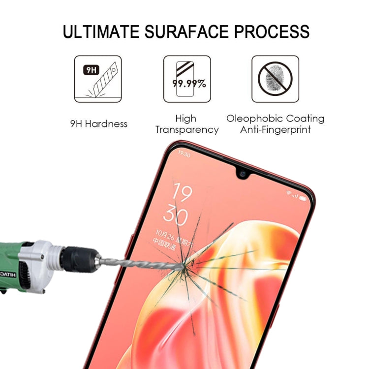 9H Surface Hardness 2.5D Full Glue Full Screen Tempered Glass Film, For OPPO A91, For Xiaomi Redmi Note 9 Pro, For Xiaomi Redmi Note 9 Pro Max, For Xiaomi Redmi K30 Pro