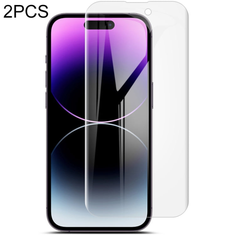 2pcs imak Curved Full Screen Hydrogel Film Protector, For iPhone 14, For iPhone 14 Plus, For iPhone 14 Pro, For iPhone 14 Pro Max, For Huawei Mate 50, For Huawei Mate 50 Pro, For Motorola Moto S30 Pro /Edge 30 Fusion������������������������������������...