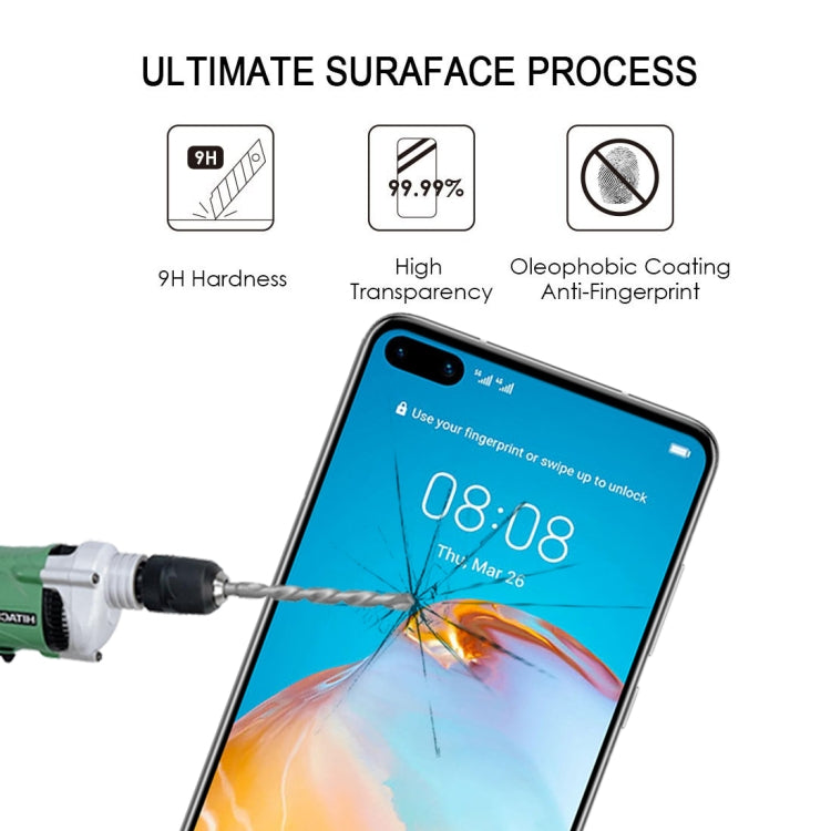 25 PCS 9H Surface Hardness 2.5D Full Glue Full Screen Tempered Glass Film, For Huawei P40, For Huawei P40 Lite, For Huawei Y7p 2020, For Huawei Nova 6se, For Huawei Y6s, For Huawei Y9s, For Huawei P Smart Pro 2019, For Huawei P Smart 2020��������������...