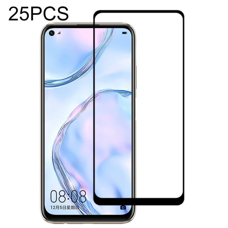 25 PCS 9H Surface Hardness 2.5D Full Glue Full Screen Tempered Glass Film, For Huawei P40, For Huawei P40 Lite, For Huawei Y7p 2020, For Huawei Nova 6se, For Huawei Y6s, For Huawei Y9s, For Huawei P Smart Pro 2019, For Huawei P Smart 2020��������������...