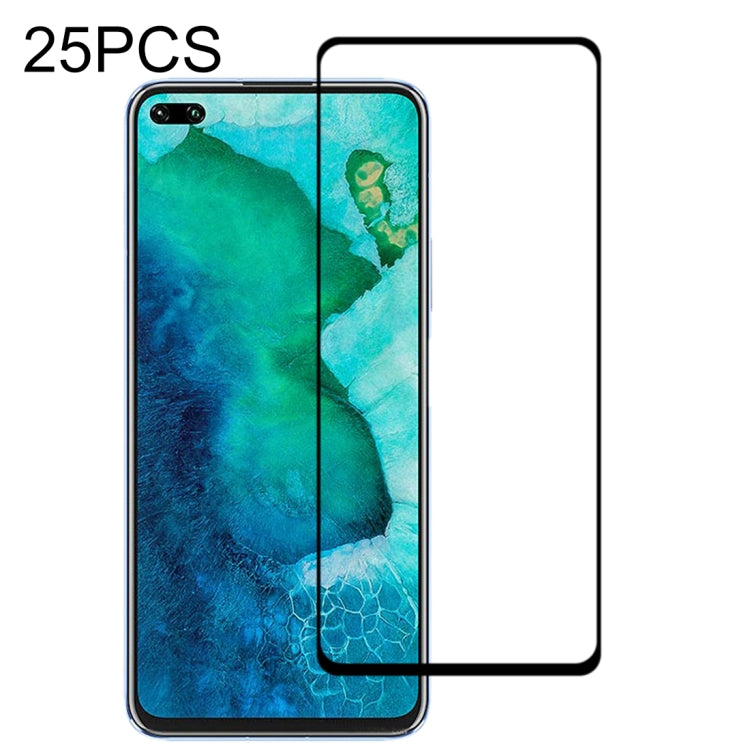 25 PCS 9H Surface Hardness 2.5D Full Glue Full Screen Tempered Glass Film, For Huawei P40, For Huawei P40 Lite, For Huawei Y7p 2020, For Huawei Nova 6se, For Huawei Y6s, For Huawei Y9s, For Huawei P Smart Pro 2019, For Huawei P Smart 2020��������������...