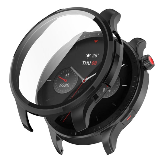 PC + Tempered Glass Integrated Protective Watch Case