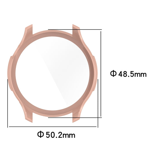 PC + Tempered Glass Integrated Protective Watch Case