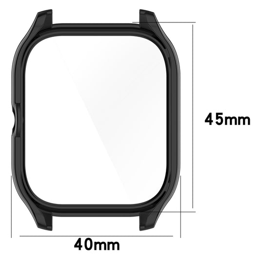 PC + Tempered Glass Integrated Protective Watch Case