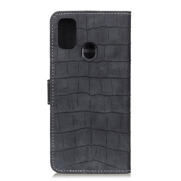 Crocodile Texture Horizontal Flip Leather Case with Holder & Card Slots & Photo Frame & Wallet, For Galaxy A21s, For OPPO A52/A72/A92