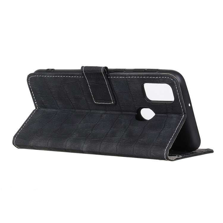 Crocodile Texture Horizontal Flip Leather Case with Holder & Card Slots & Photo Frame & Wallet, For Galaxy A21s, For OPPO A52/A72/A92