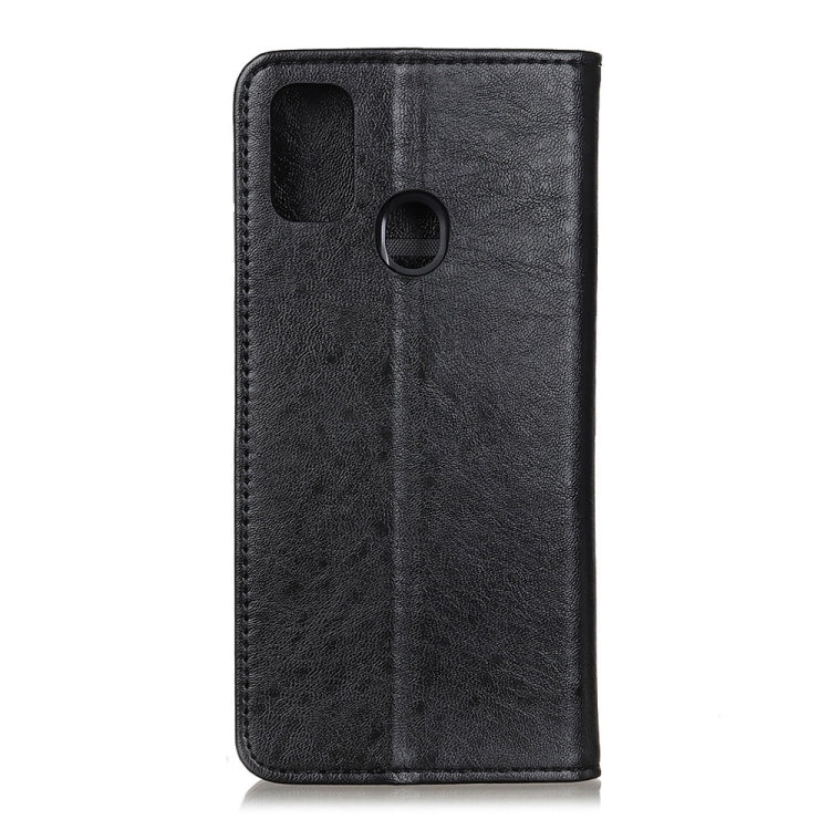Magnetic Crazy Horse Texture Horizontal Flip Leather Case with Holder & Card Slots & Wallet, For Galaxy A21s, For OPPO A52/A72/A92