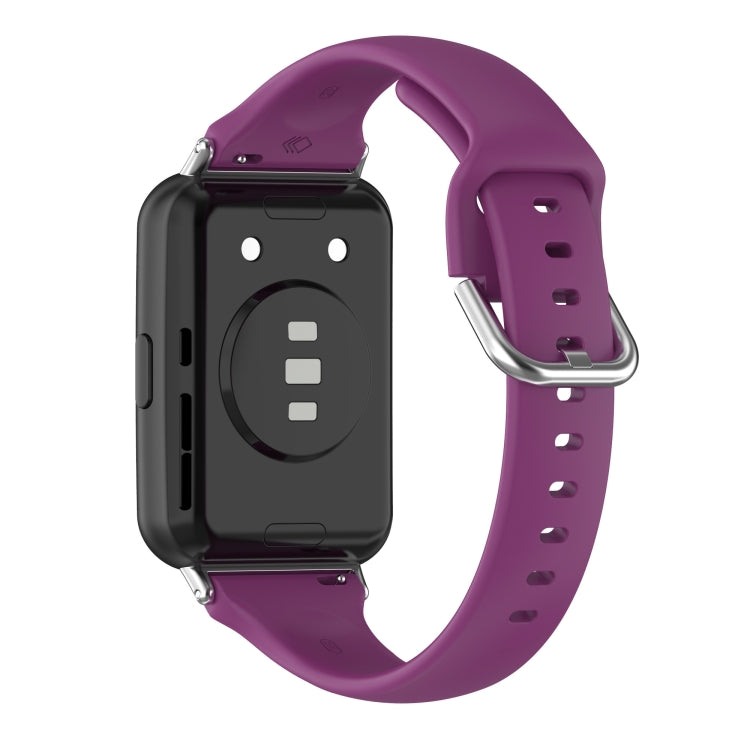 For Huawei Watch Fit 2 Small Waist Silicone Watch Band