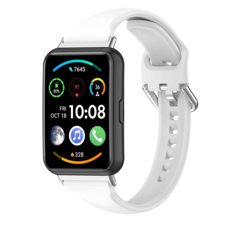 For Huawei Watch Fit 2 Small Waist Silicone Watch Band