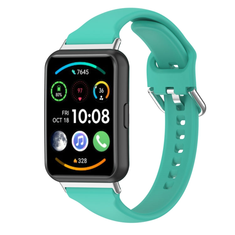 For Huawei Watch Fit 2 Small Waist Silicone Watch Band